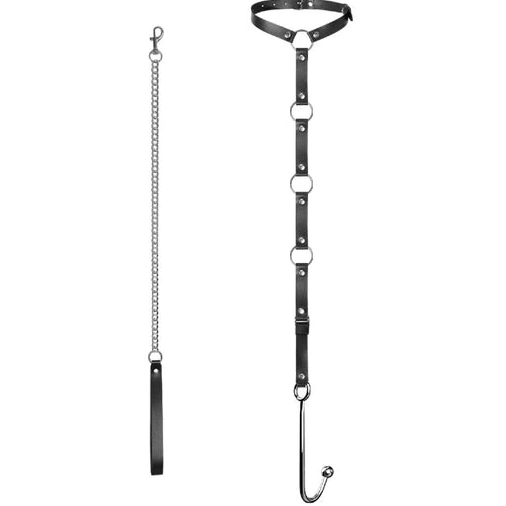 EverydayUse Kinky Hook Anal 5853 Collar and Leash with 0107